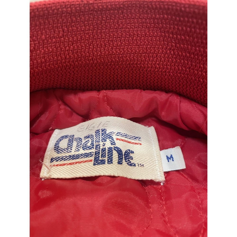 Vintage San Francisco 49ers Jacket Mens Medium Gold NFL Football Chalk Line - Picture 9 of 16